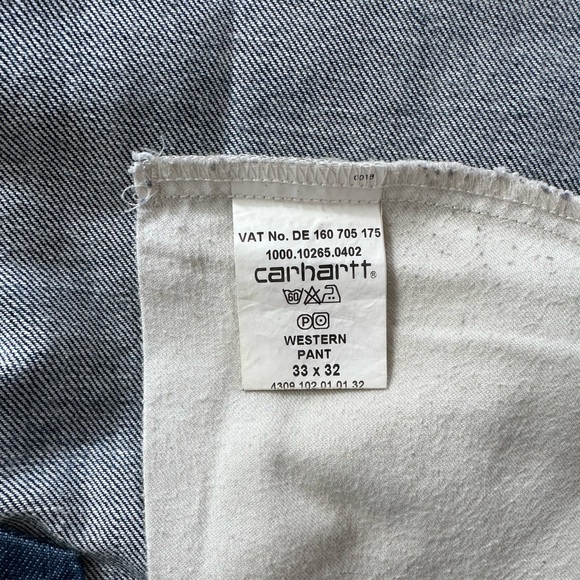 Carhartt WIP cotton mix Western pant - Picture 7 of 8